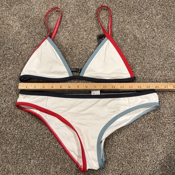 NWT! Tavik Swimwear Triangle Top and Cheeky Bottoms - Both Size Large - Picture 9 of 9